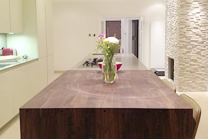 walnut mitre worktop