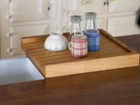 wooden drainage boards