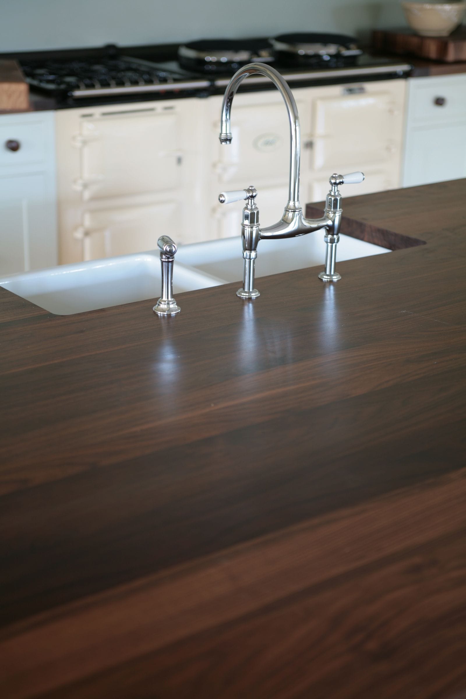 full stave walnut worktops