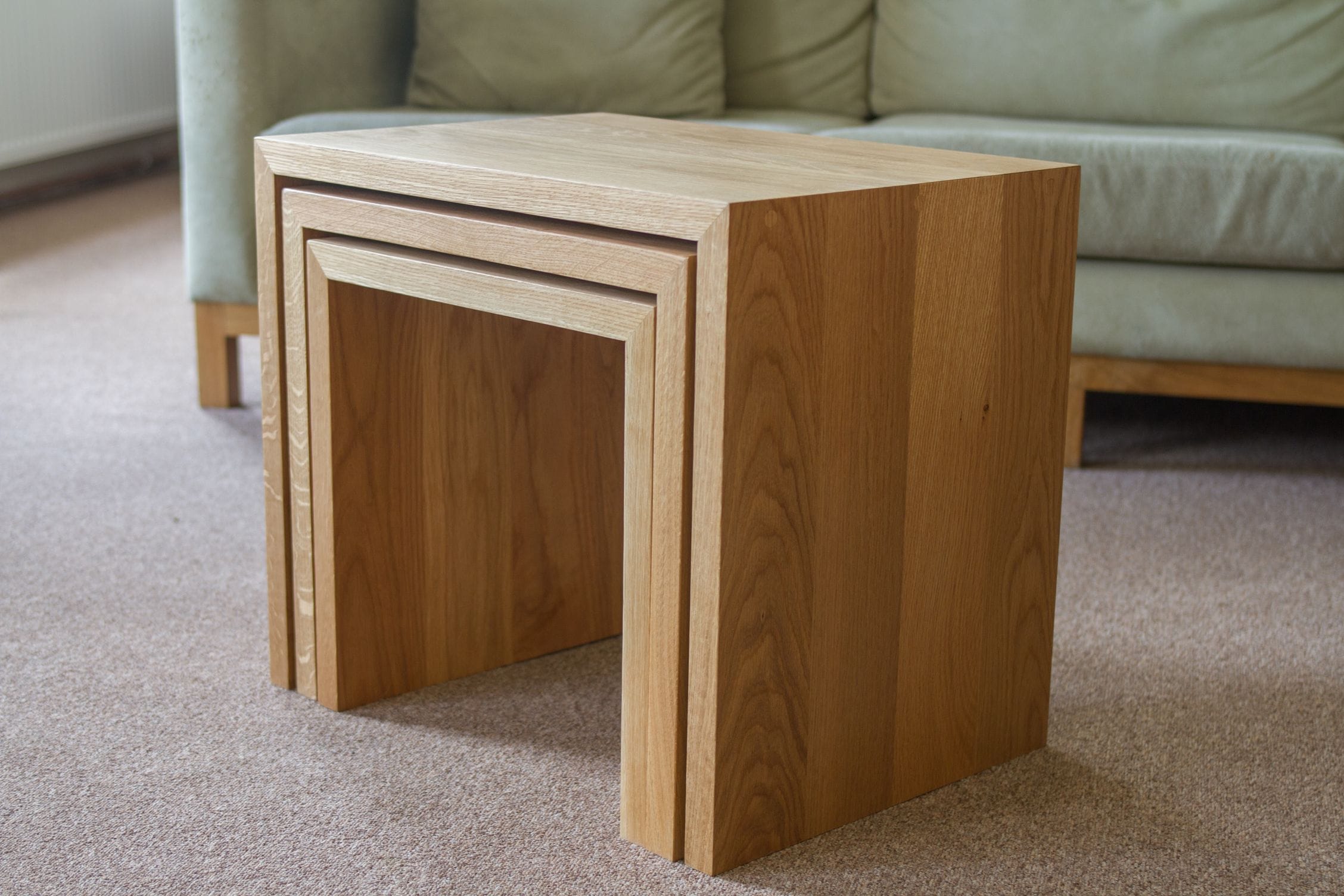 oak coffee tables