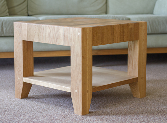 End Grain Table