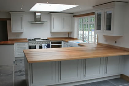 oak super stave worktop