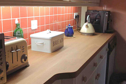 white oak worktops