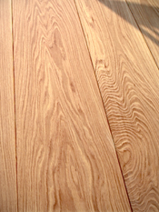 Oak wide plank flooring
