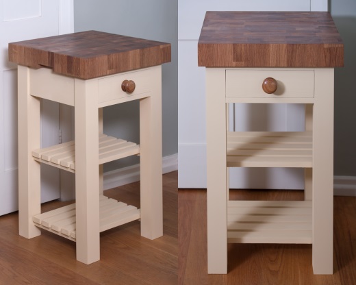 Small Oak Butcher's Block
