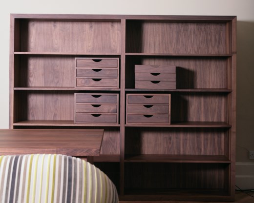 Walnut Bookcase