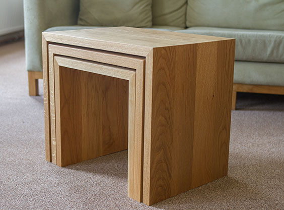 oak coffee tables