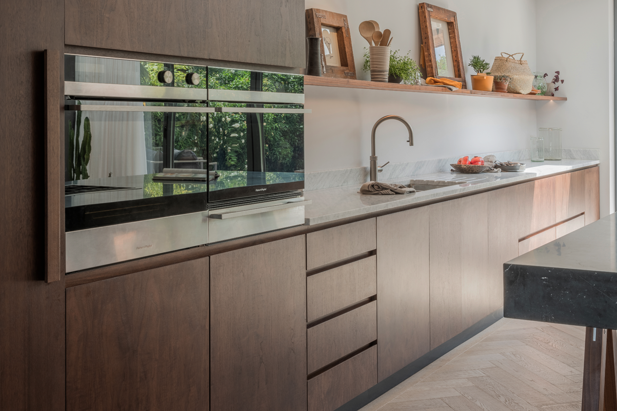 naked rustic kitchen