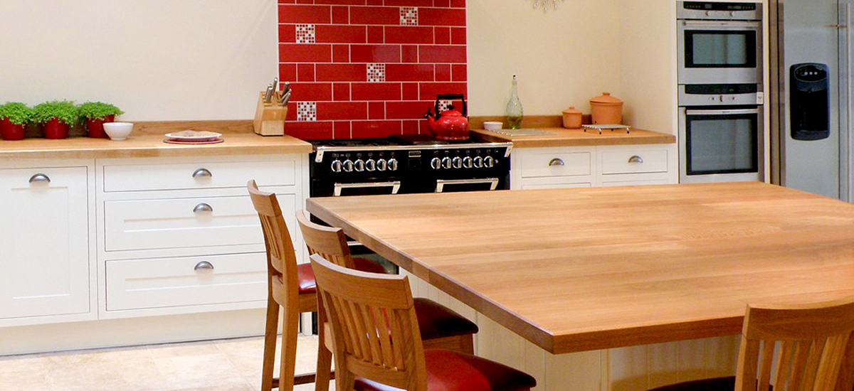 Oak Traditional Plank Kitchen Worktops