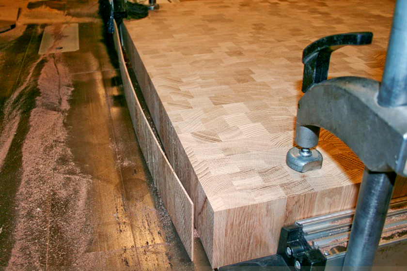 end grain in manufacturing