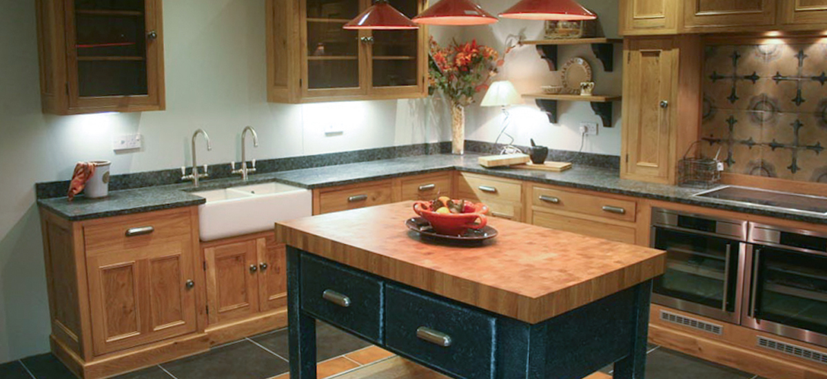 oak end grain unit