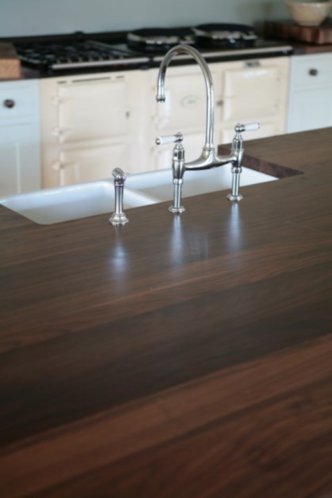 full stave walnut worktops