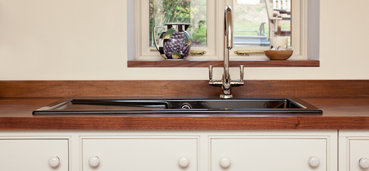 walnut wide stave worktops