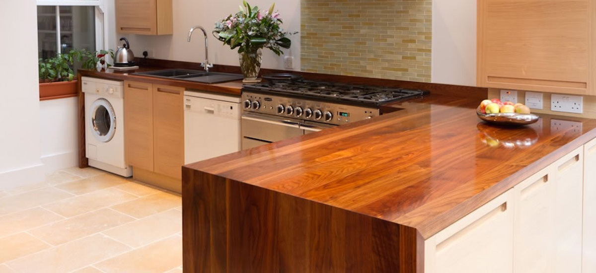 walnut super stave worktops