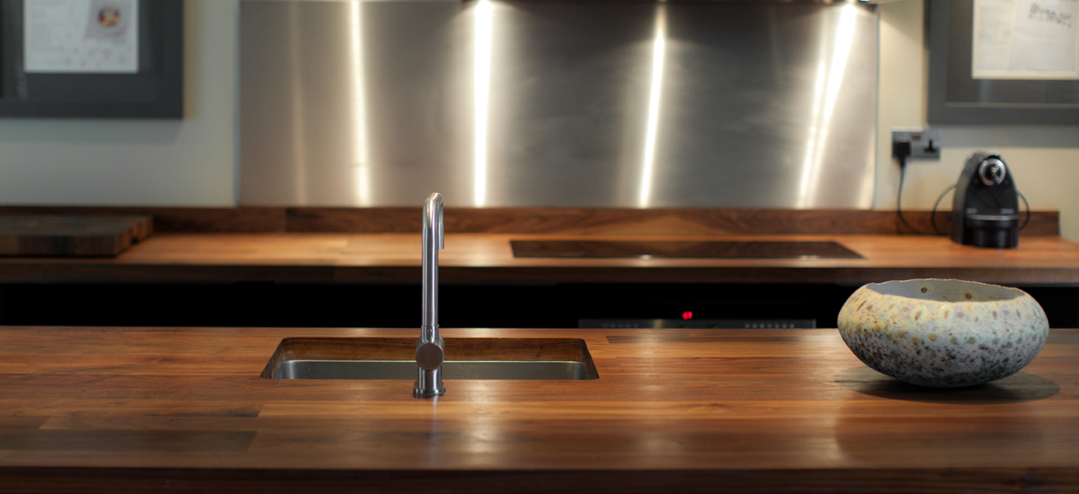 Walnut Traditional Plank Worktops